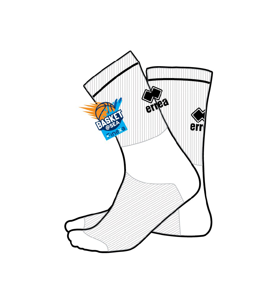 Erreà Skip socks(wit) - Basket@sea