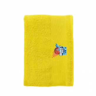 Badhanddoek(1,4x0.7m)-geel