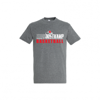 club t-shirt grijs 190gr-volw
