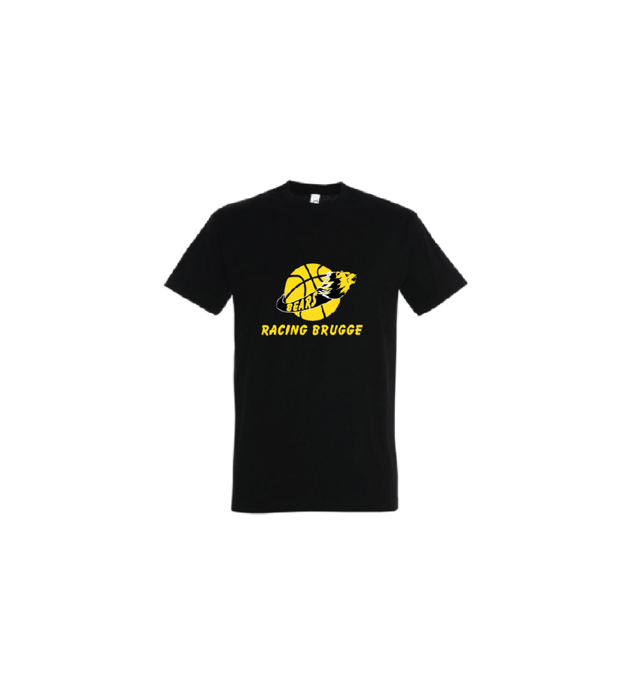 BBC Racing Bears-warming-up club t-shirt zwart
