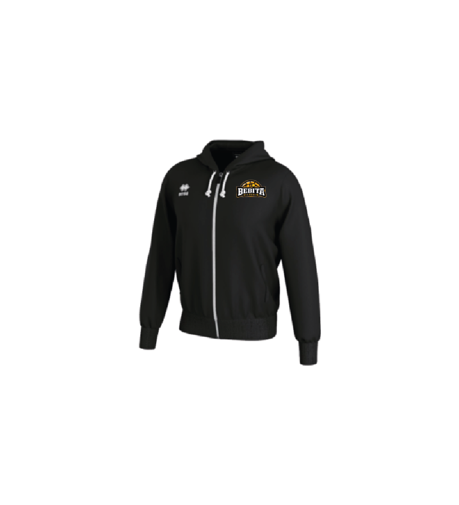 Erreà Jacob full zip hoody zwart