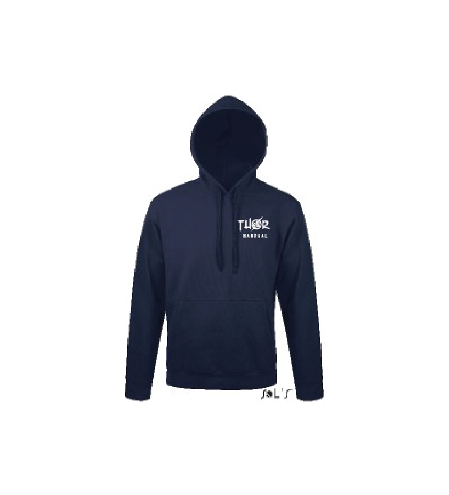 Thor Handbal - Snake hooded sweater unisex-french navy