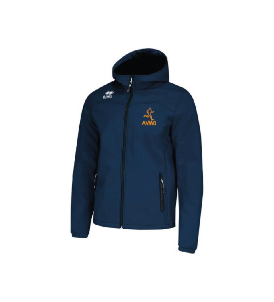 Erreà Geb softshell jacket navy -AVMO