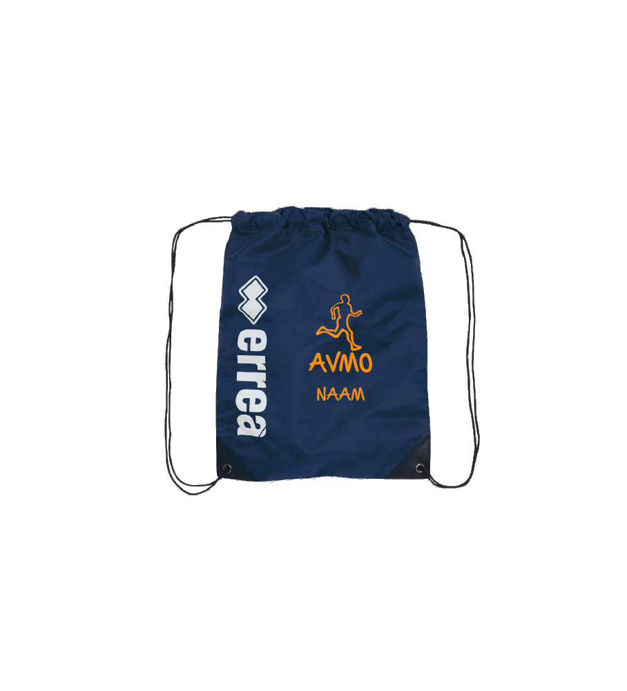 Erreà Luis nylon draag/rug tas - navy AVMO