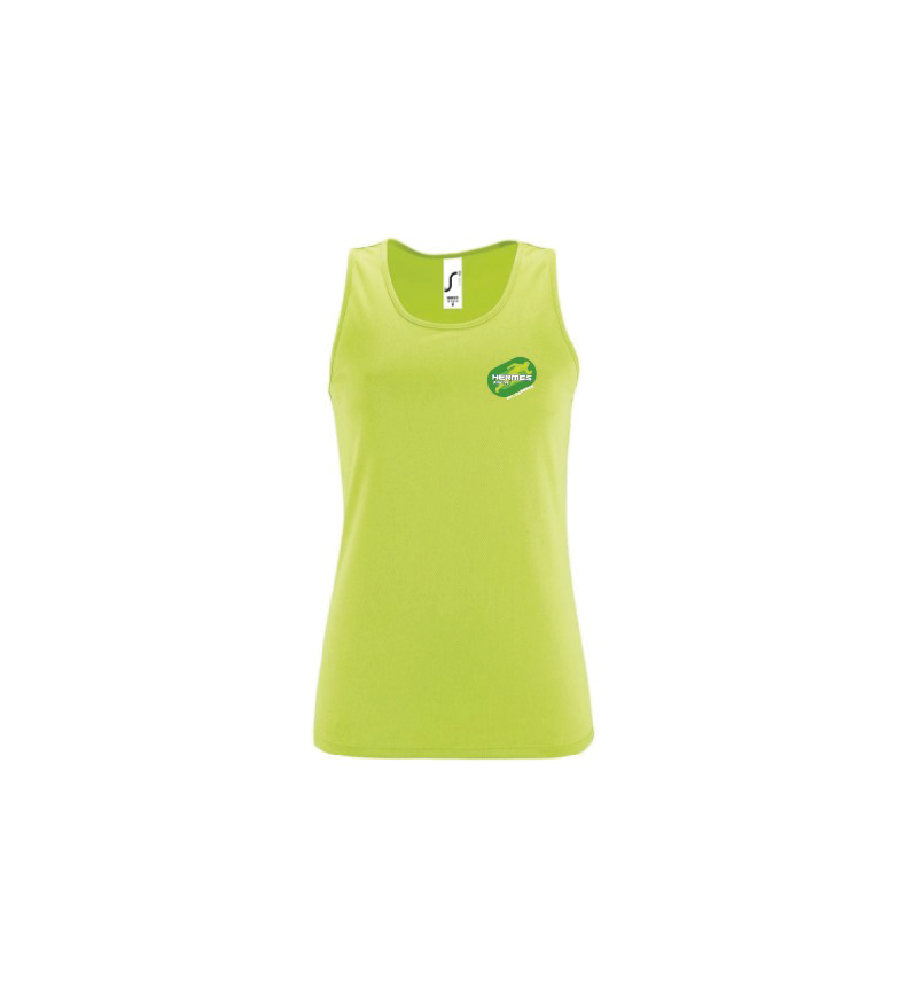 AVJ dry-fit Sporty singlet dames- apple green