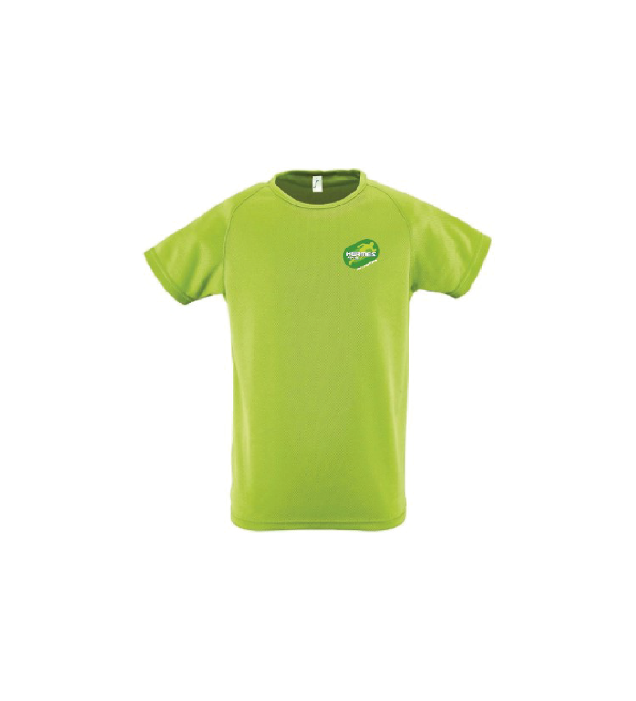 AVJ dry-fit Sporty t-shirt- apple green