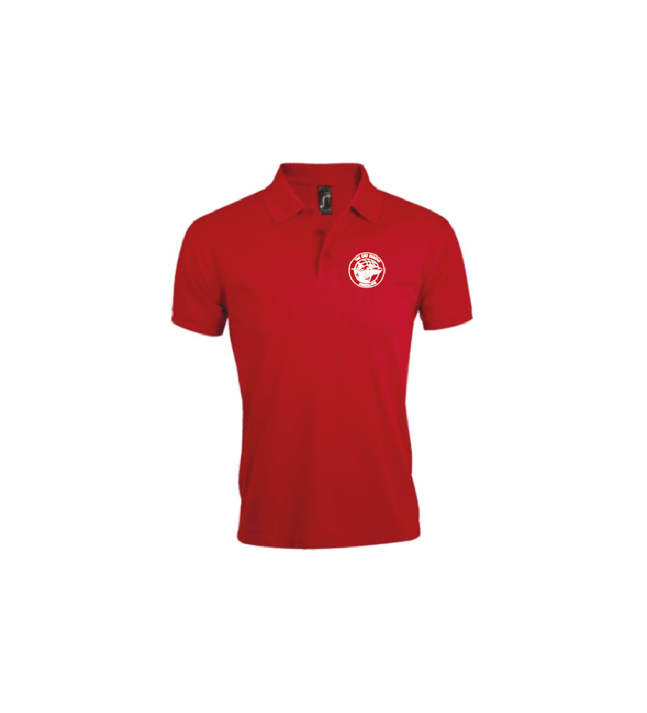 Red Sharks-clubpolo kids (Perfect-rood)