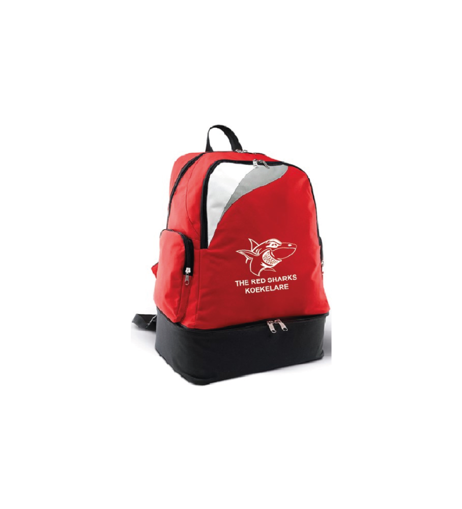 Rugzak-Red Sharks-(PA536-rood)