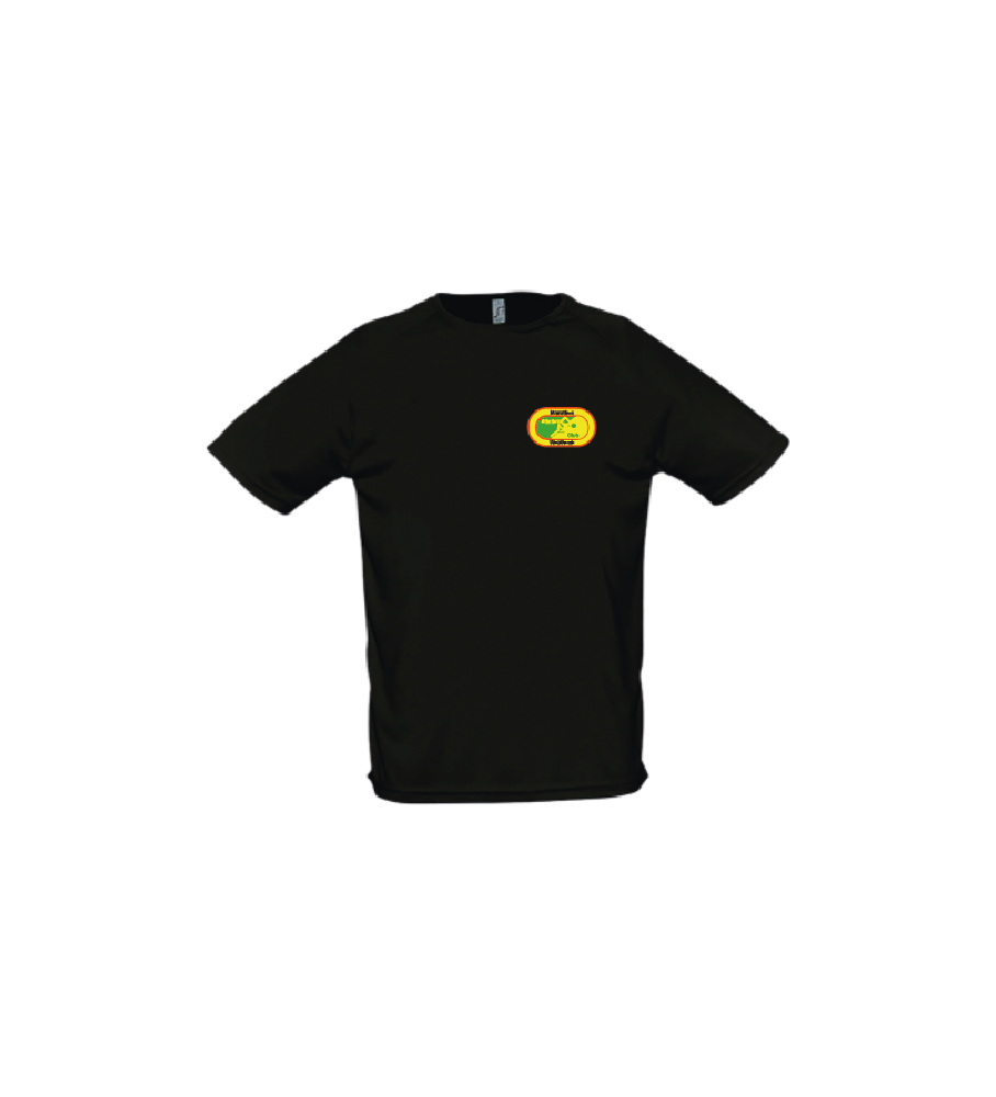 Sporty shirt dry-fit-zwart