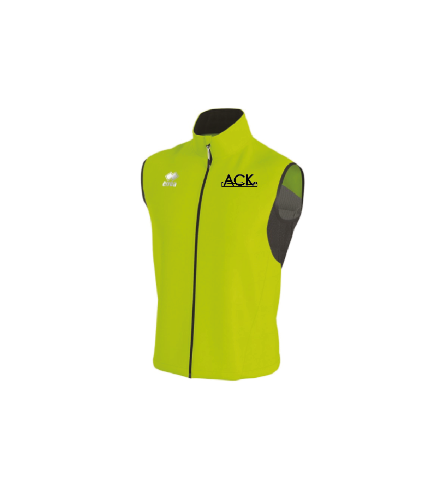 Erreà Wem sleeveless windstopper-fluogreen
