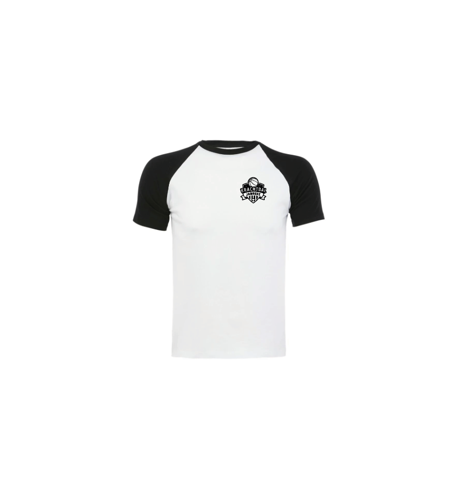 T-shirt Funky - zw/wit