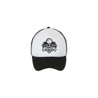 Kids Truckcap Bubble- zw/wit
