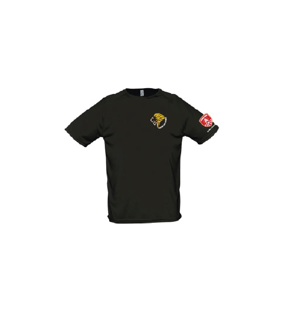 Sporty dry fit-FLA-zwart