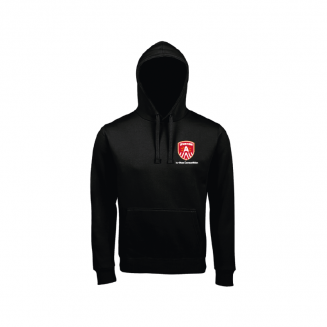 Spencer hooded sweater-zwart