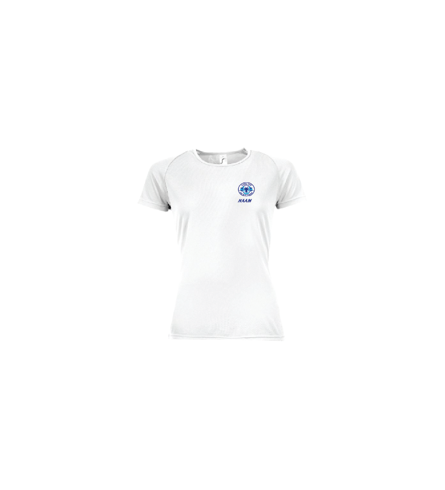 The Blue Dragon-dames Sporty shirt(wit)