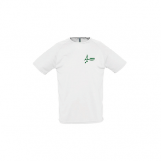 Sporty dry-fit t-shirt-wit