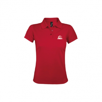 Sol's Prime dames polo-rood