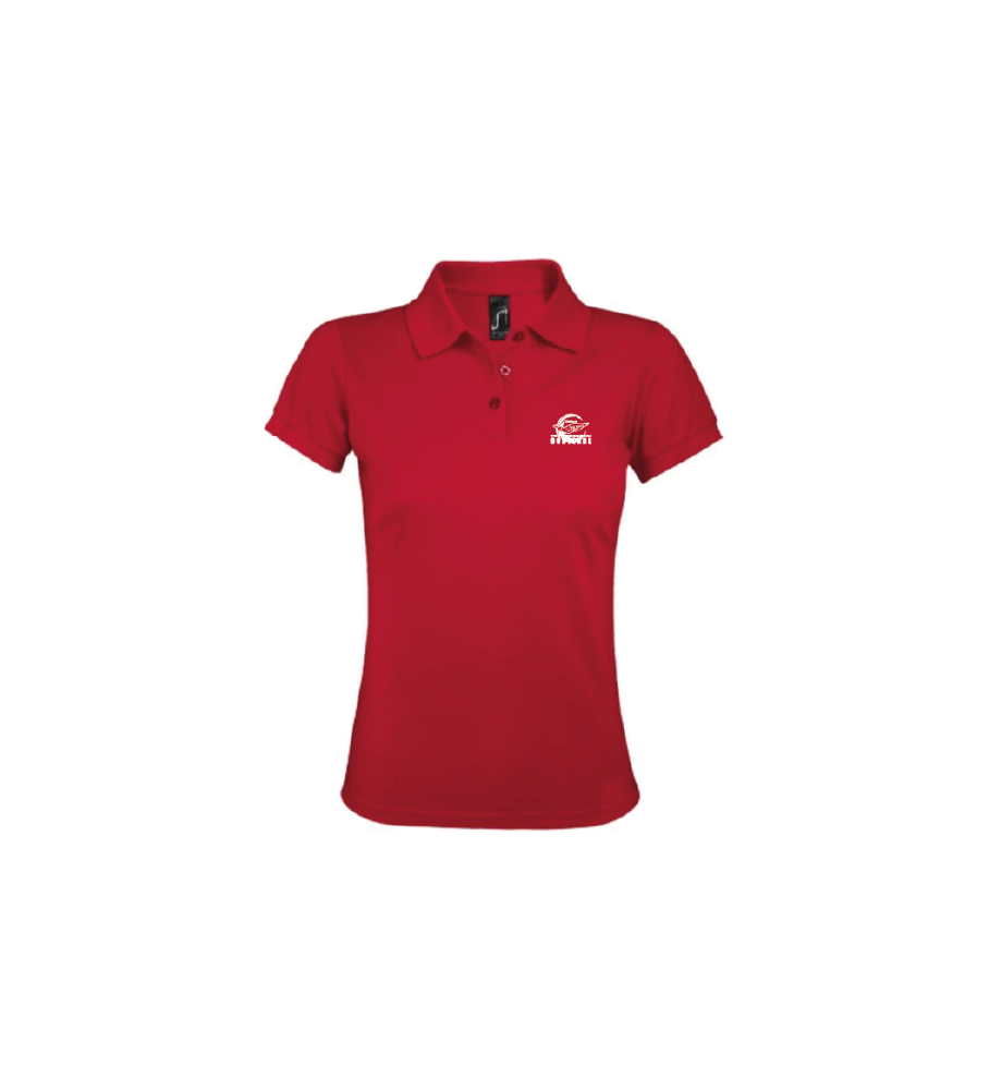 Sol's Prime dames polo-rood