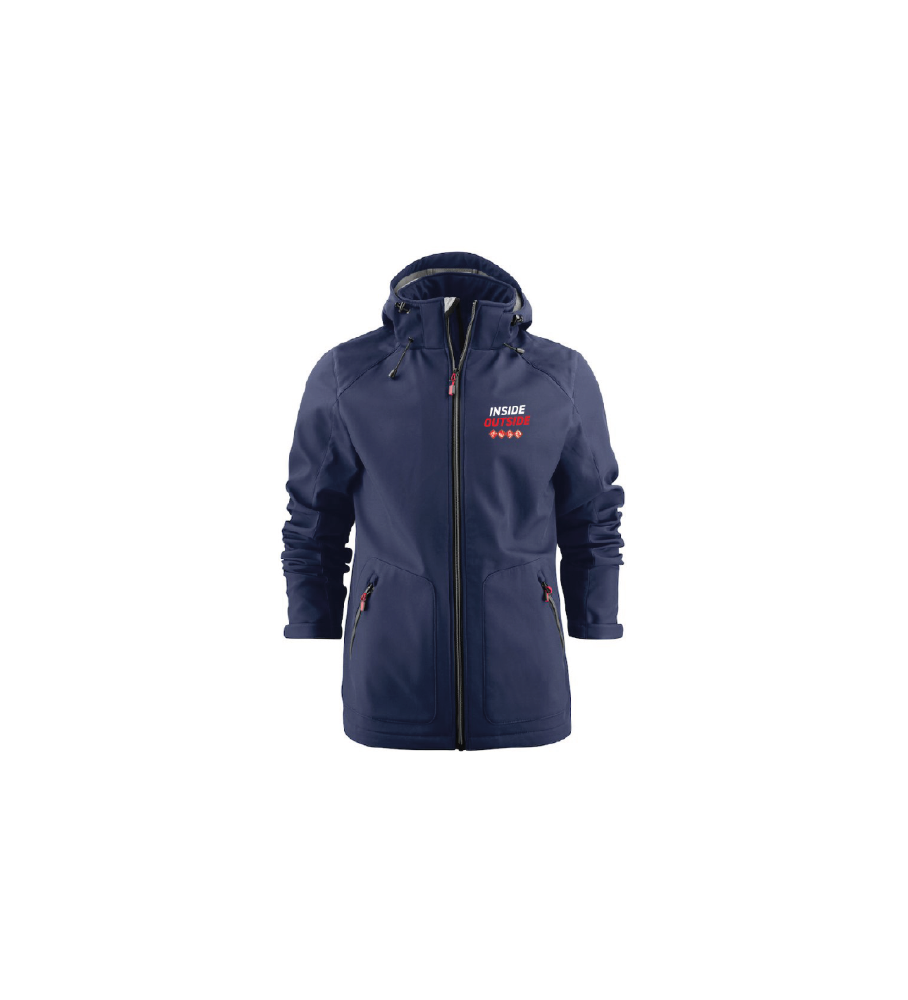 Inside-Outside softshell Karting- navy