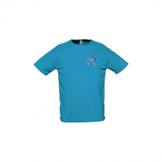 Sporty dry-fit unisex-cyan