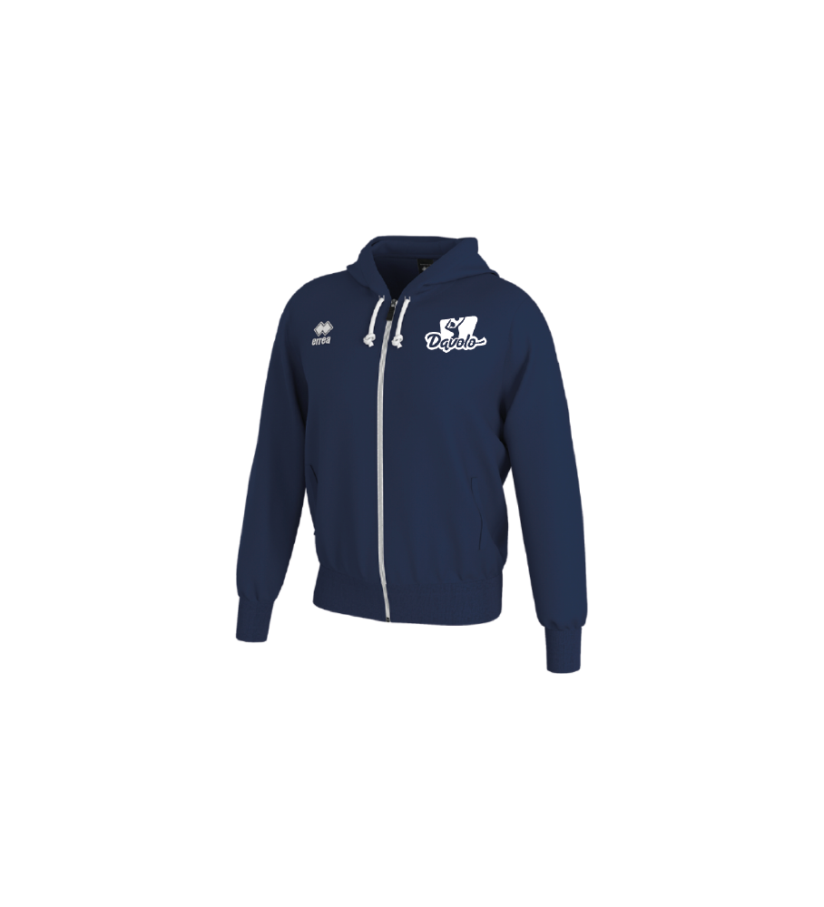 Erreà Jacob fullzip hoody-navy