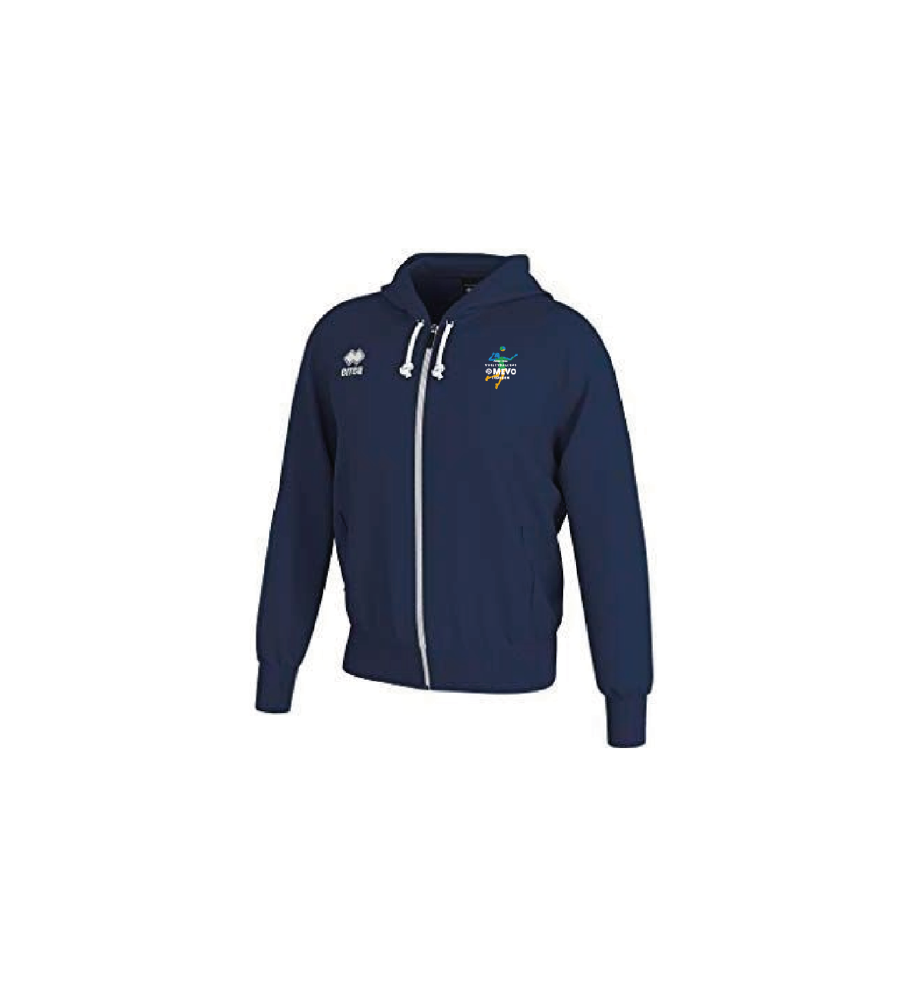 Erreà Jacob fullzip hoody-navy