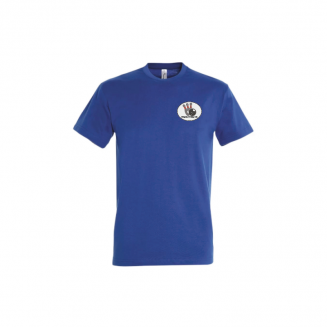 T-shirt ronde hals-kon.Blauw