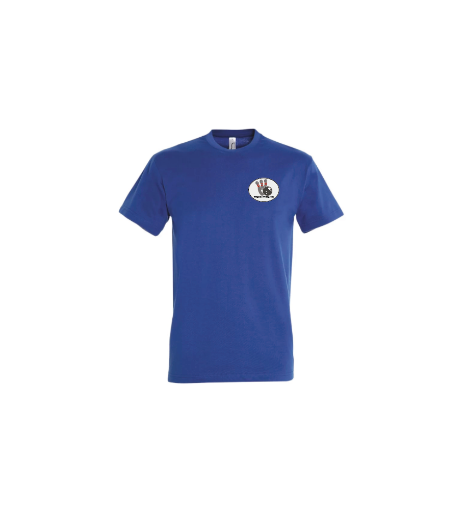 T-shirt ronde hals-kon.Blauw