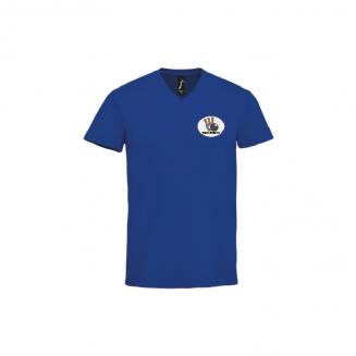 T-shirt V-hals - kon.Blauw