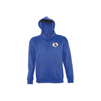 Hooded sweat-Snake-kon.Blauw
