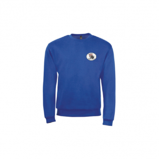 Sweatshirt-Spider-kon.Blauw