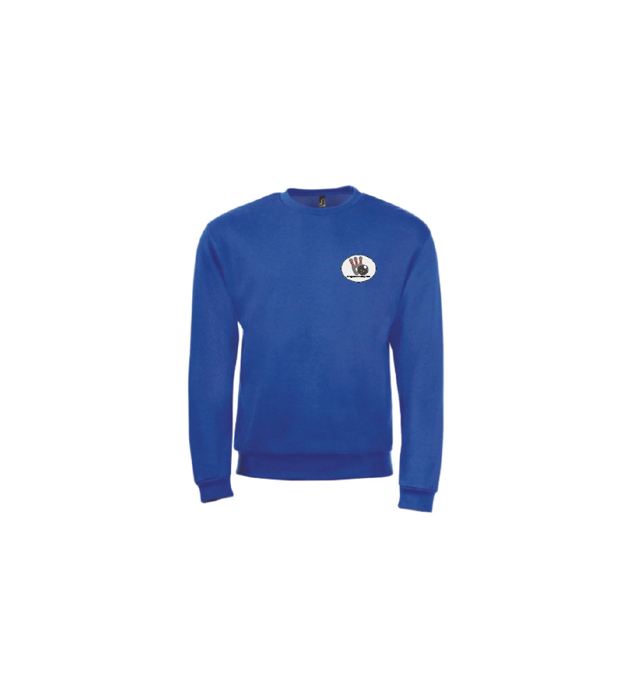 Sweatshirt-Spider-kon.Blauw