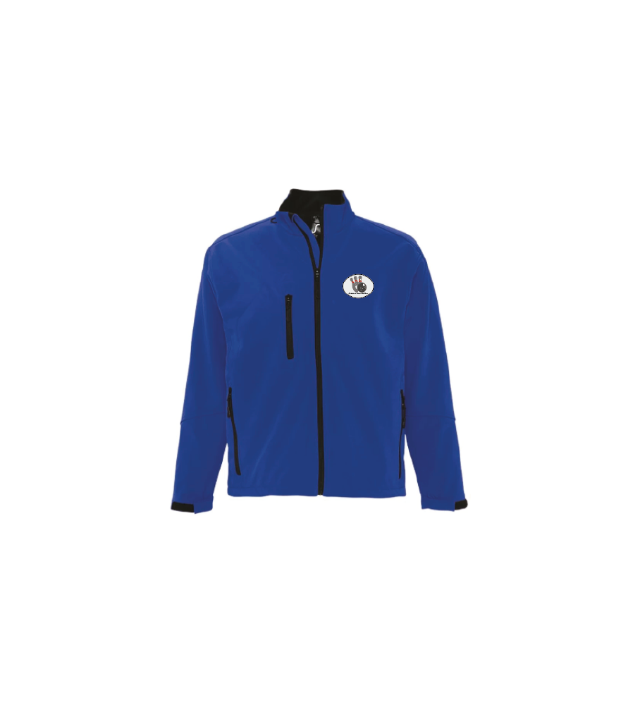 Softshelljas-Relax-heren-kon.Blauw