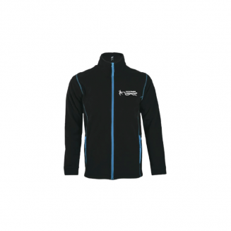 Fleece Nova - zwart met...
