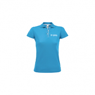 Polo Performer dames-aqua