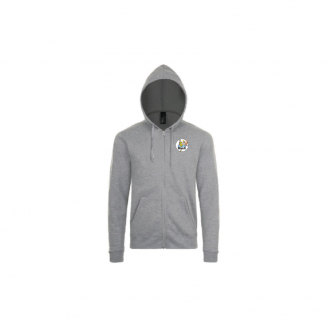 Fullzip Hooded sweater Stone