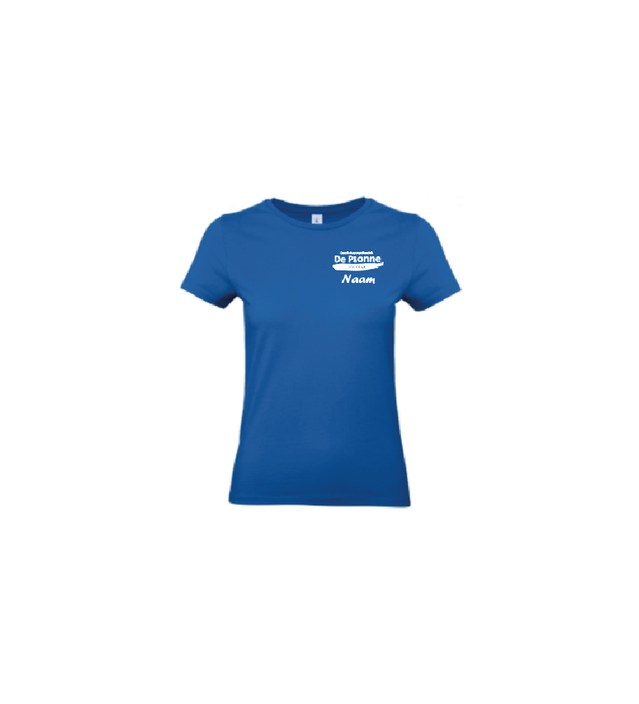 T-shirt dames - kon blauw