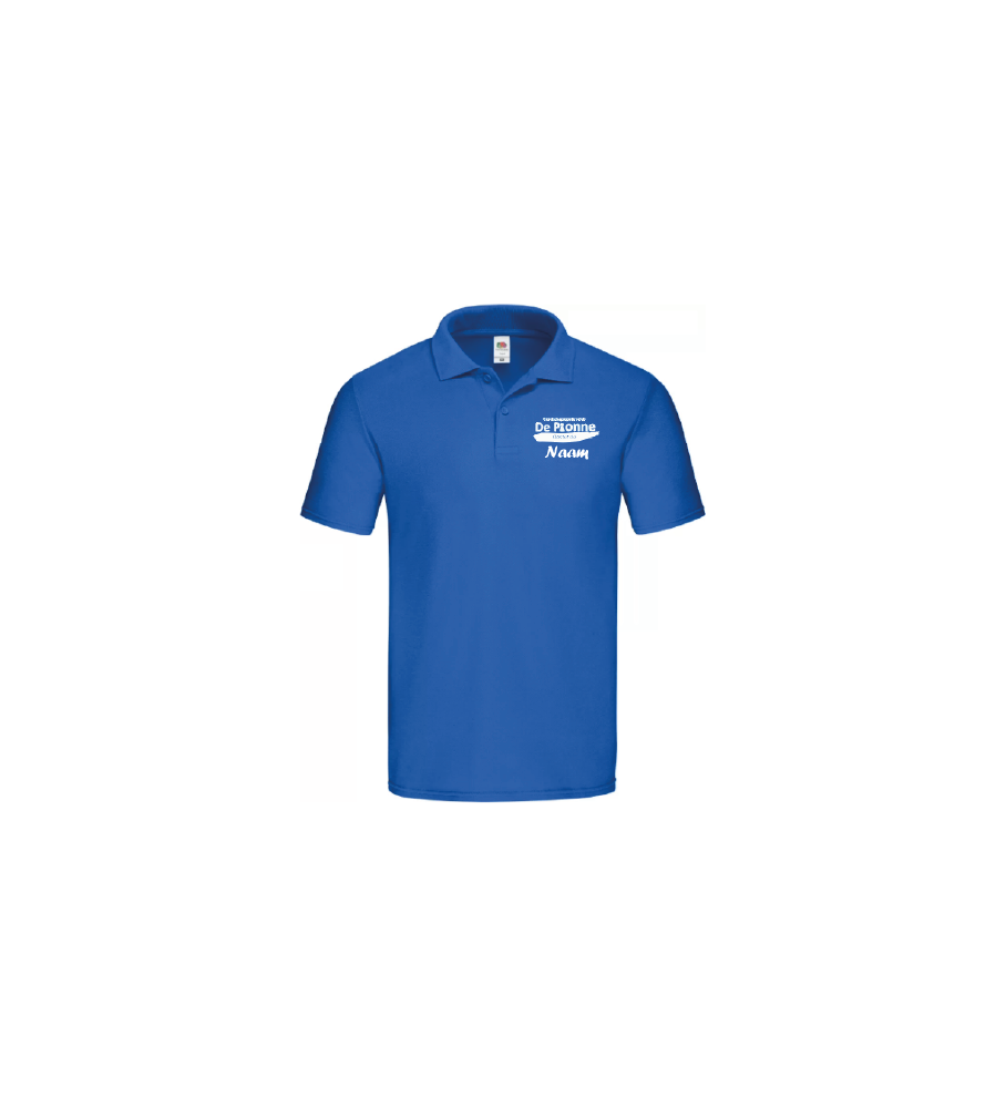 polo unisex - kon blauw