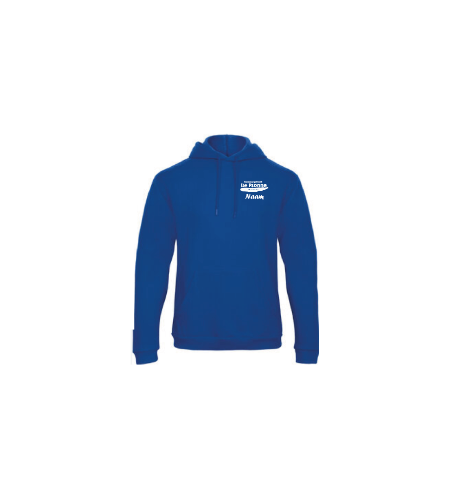 hooded sweater Slam unisex - kon blauw