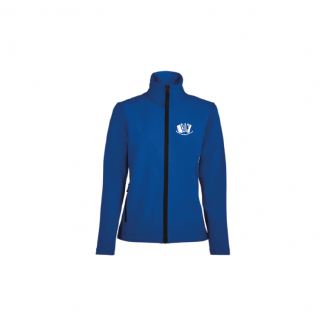 Softshell jas dames-kon blauw