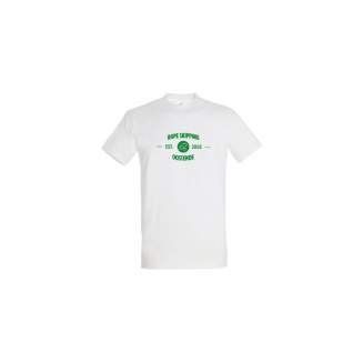 club t-shirt katoen wit