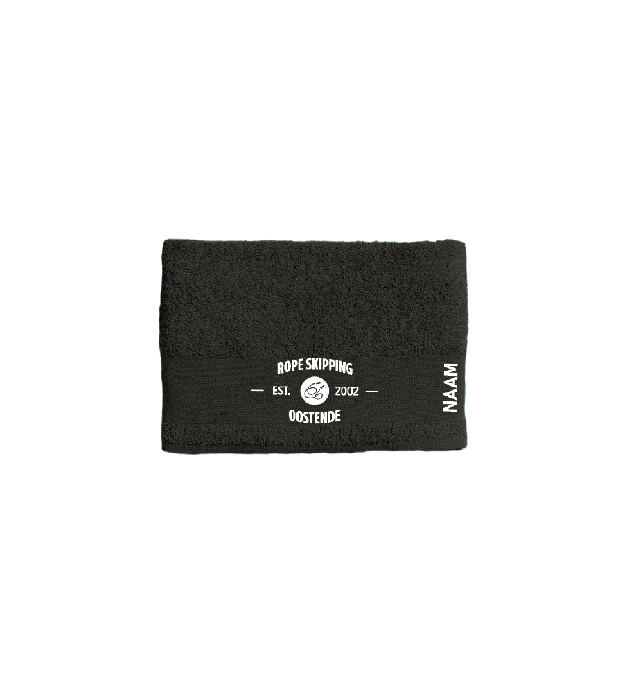 Handdoek zwart
