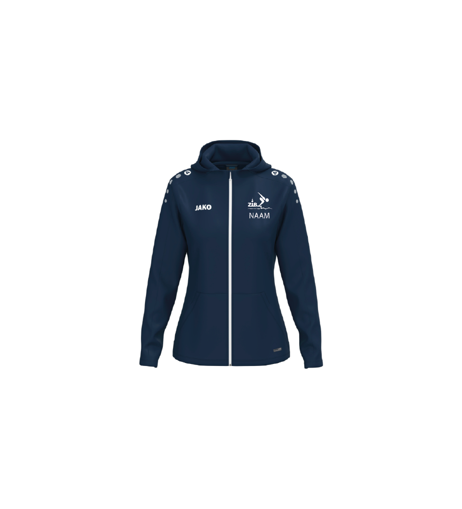 Jako DAMES hoodie fullzip