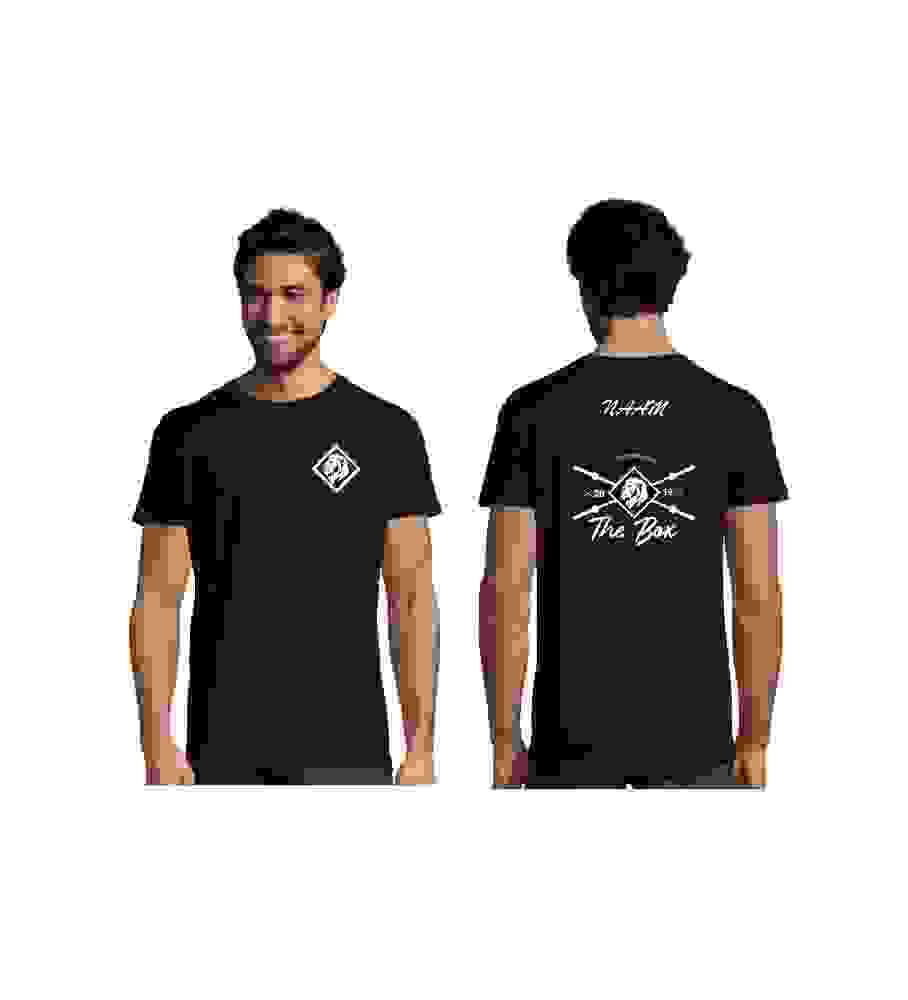 T-shirt The Box-heren-zwart