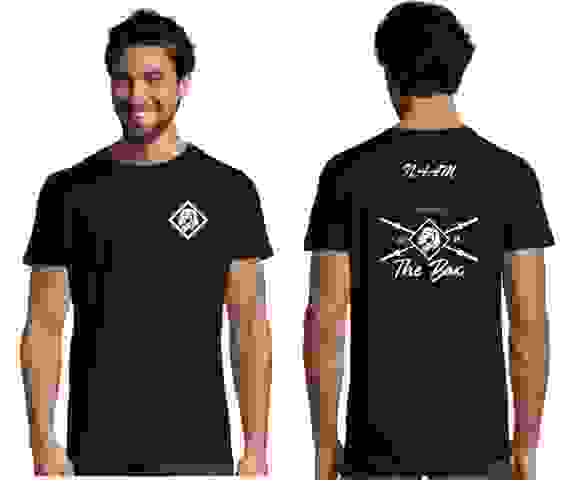 T-shirt The Box-heren-zwart