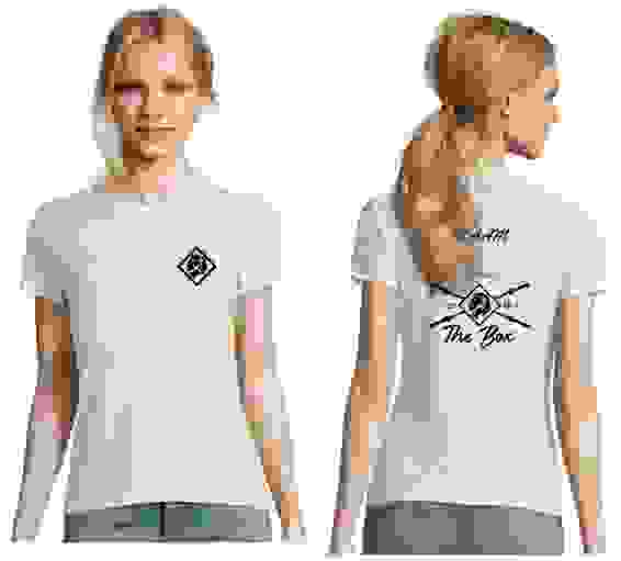 T-shirt The Box-dames-wit