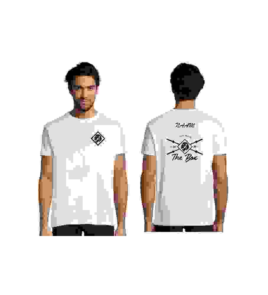 T-shirt The Box-heren-wit