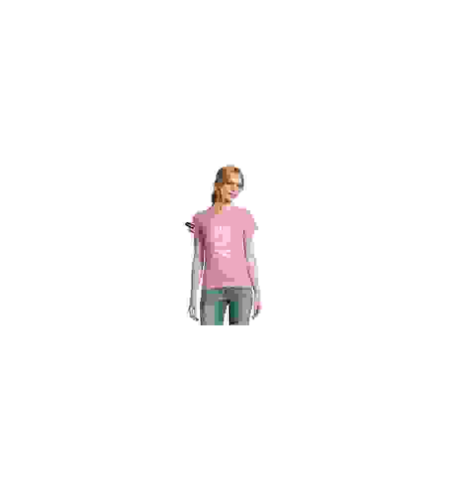 Kjell&Yane t-shirt-women round neck-pinck-The Fry is the Limit