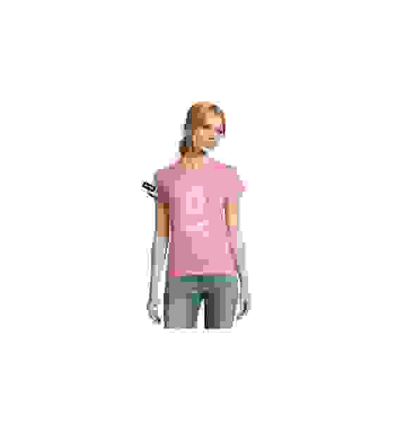 Kjell&Yane t-shirt-women round neck-pinck-The Fry is the Limit