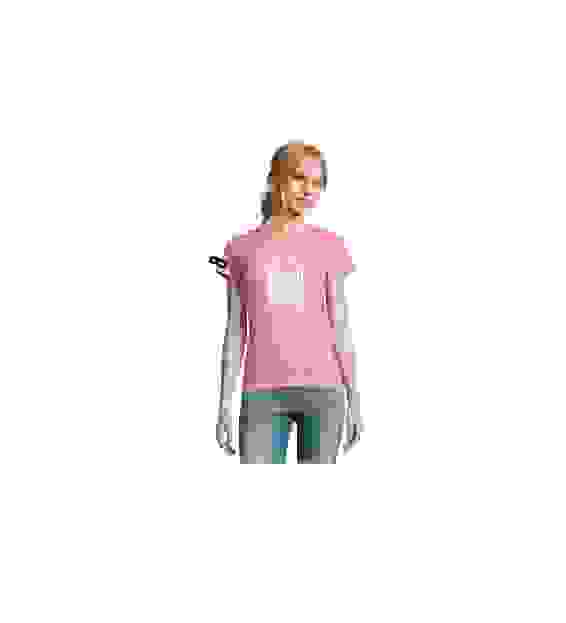 Yane&Kjell t-shirt-women round neck-pinck-Oudenburger